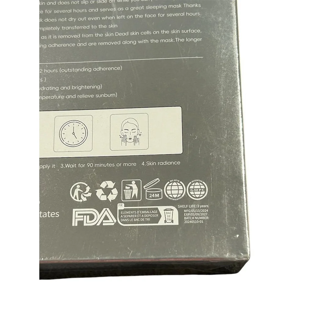 Deep Collagen Anti Wrinkle Lifting Face 9 Masks Anti-Aging NEW Sealed - Picture 6 of 11